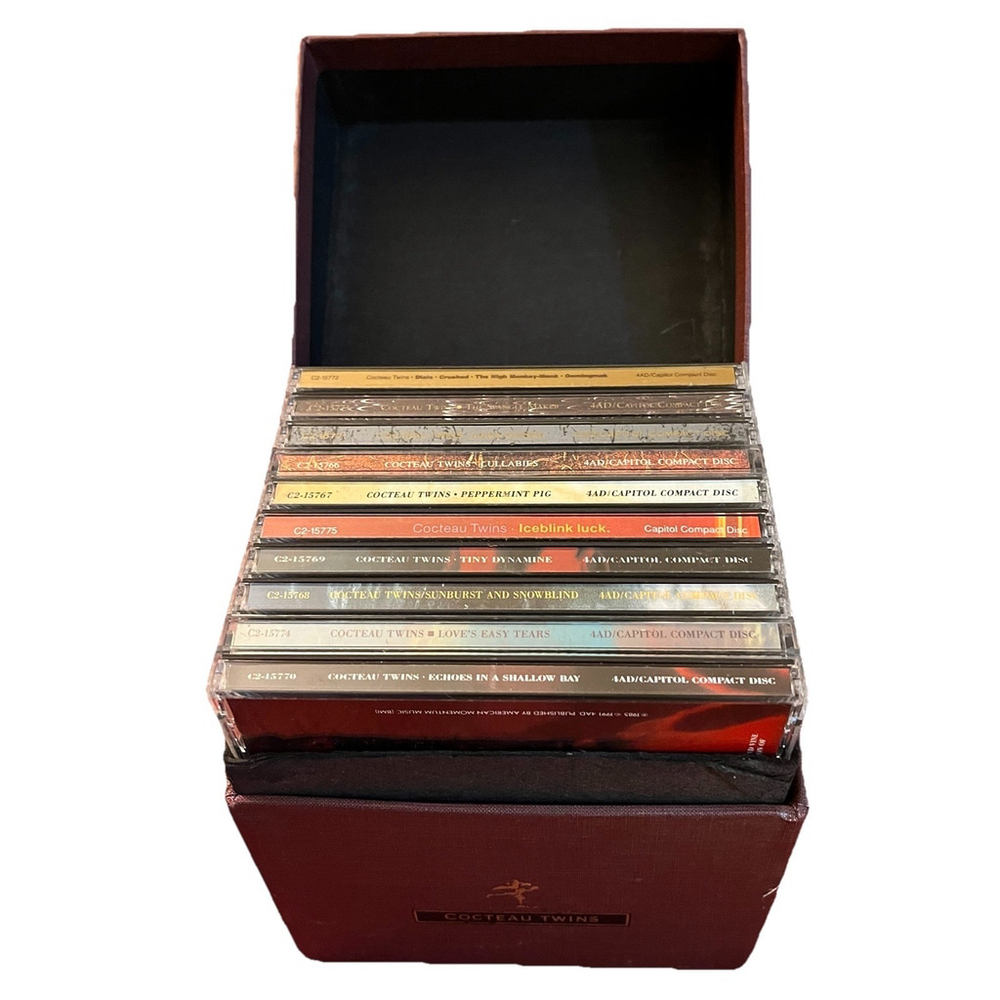 Cocteau Twins Singles Collection Box Set 10-disc 1991 Rare 4AD B-sides